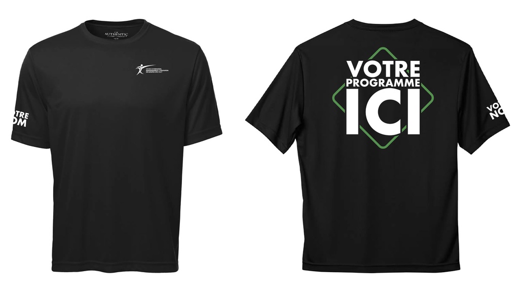 S350 - CFPEAST - T-Shirt Polyester - Coupe Homme