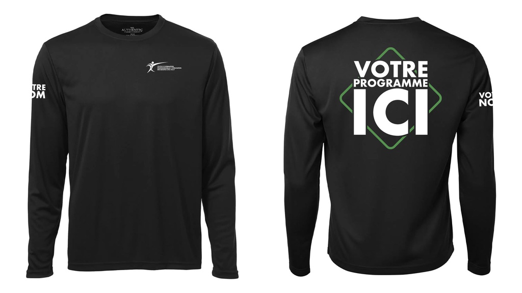 S350LS - CFPEAST - Polyester Long Sleeve Tee -  Men