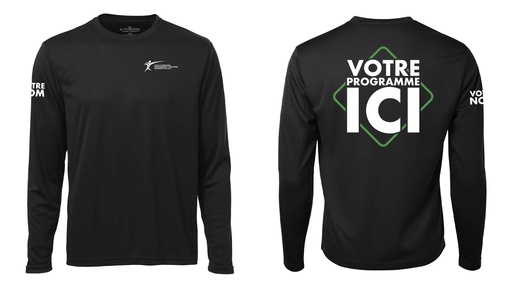 S350LS - CFPEAST - Polyester Long Sleeve Tee -  Men